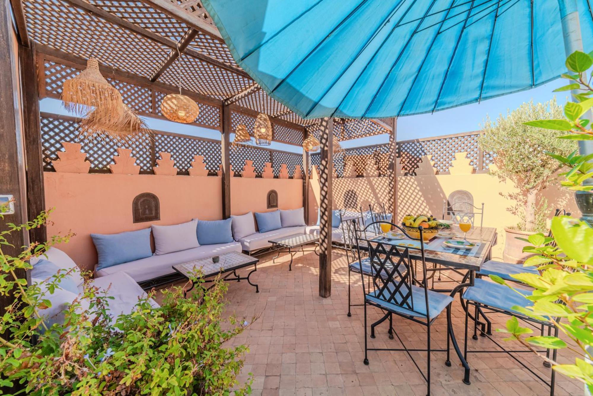 Riad Ayla Avec Piscine Privee มาร์ราเกช ภายนอก รูปภาพ