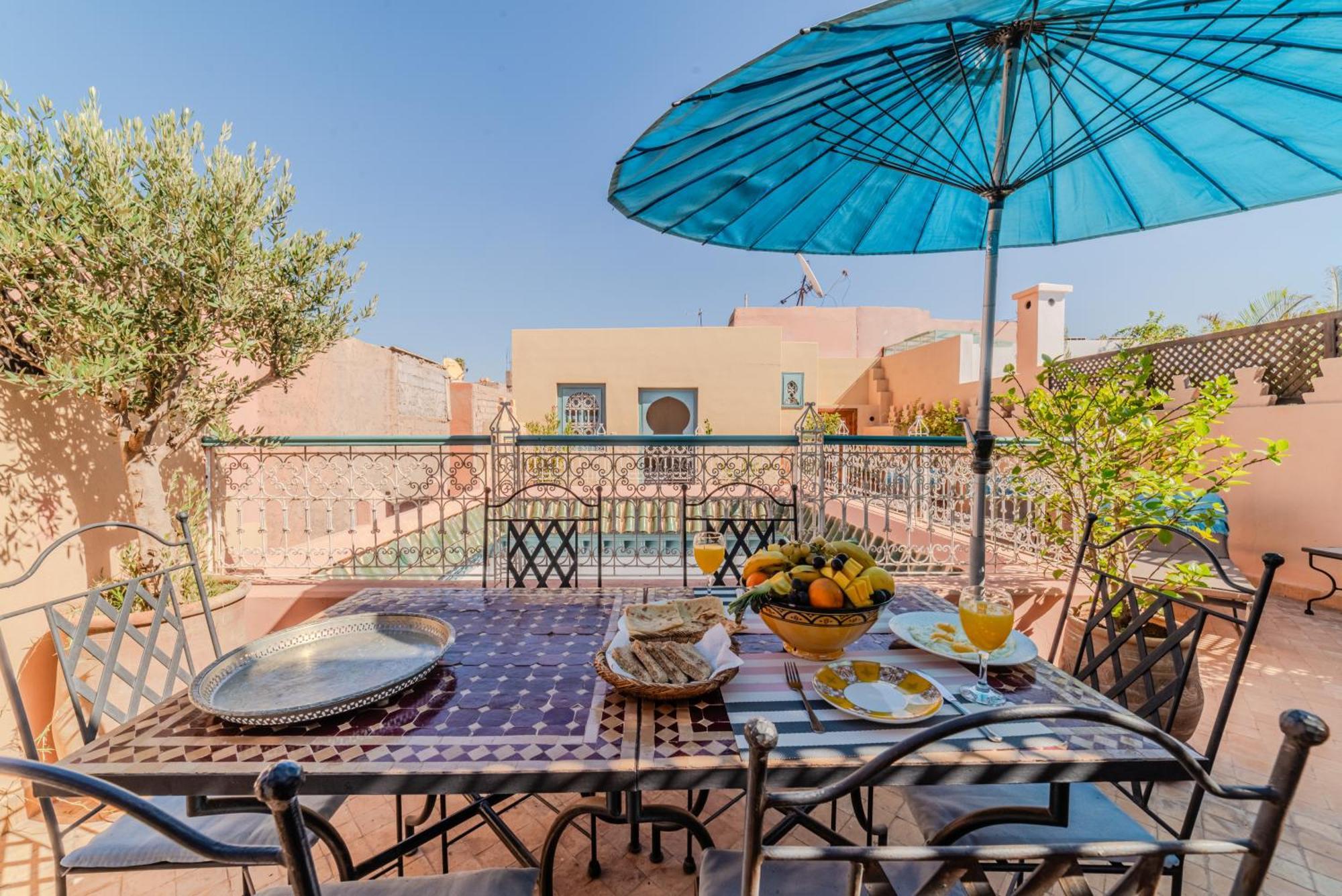 Riad Ayla Avec Piscine Privee มาร์ราเกช ภายนอก รูปภาพ