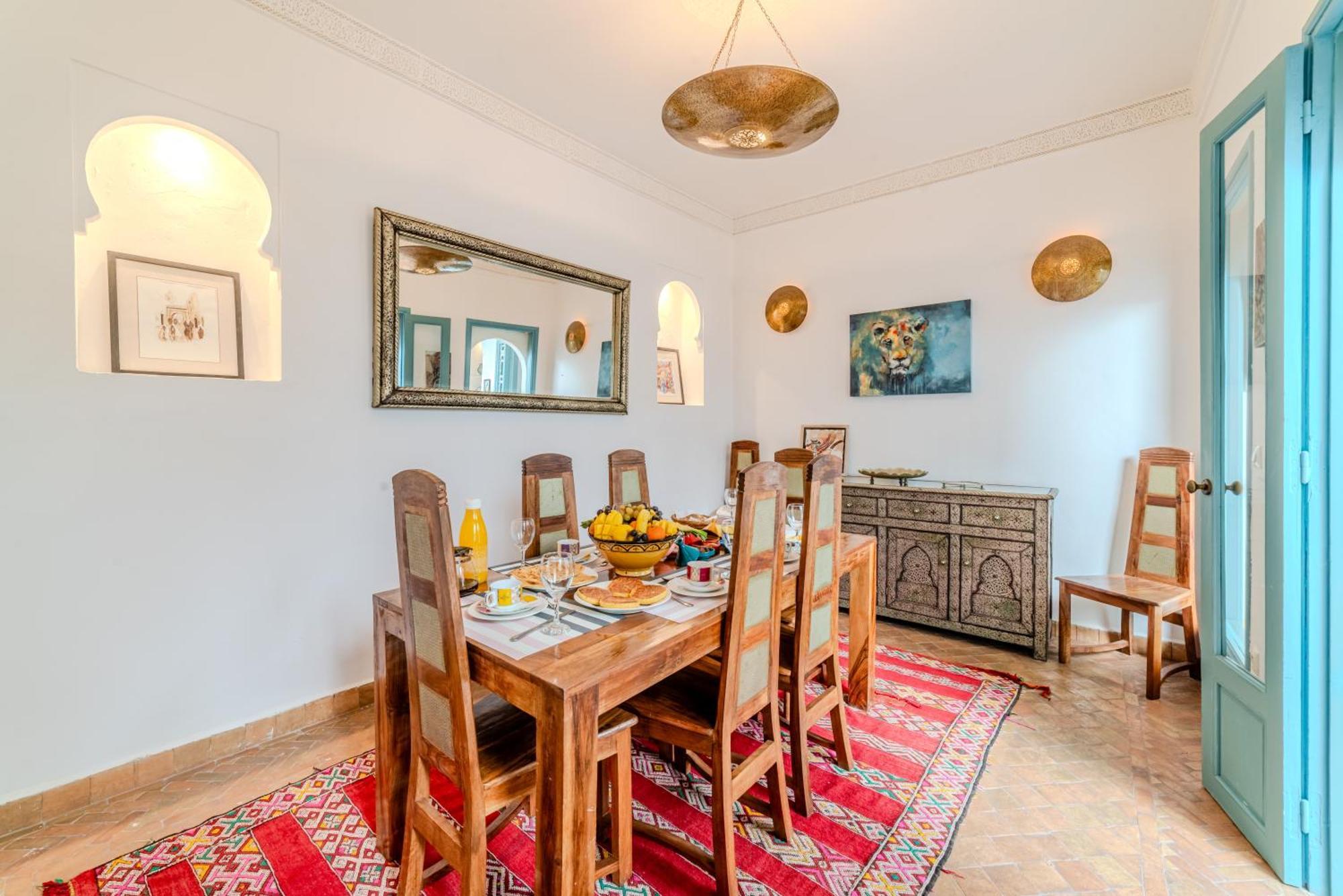 Riad Ayla Avec Piscine Privee มาร์ราเกช ภายนอก รูปภาพ